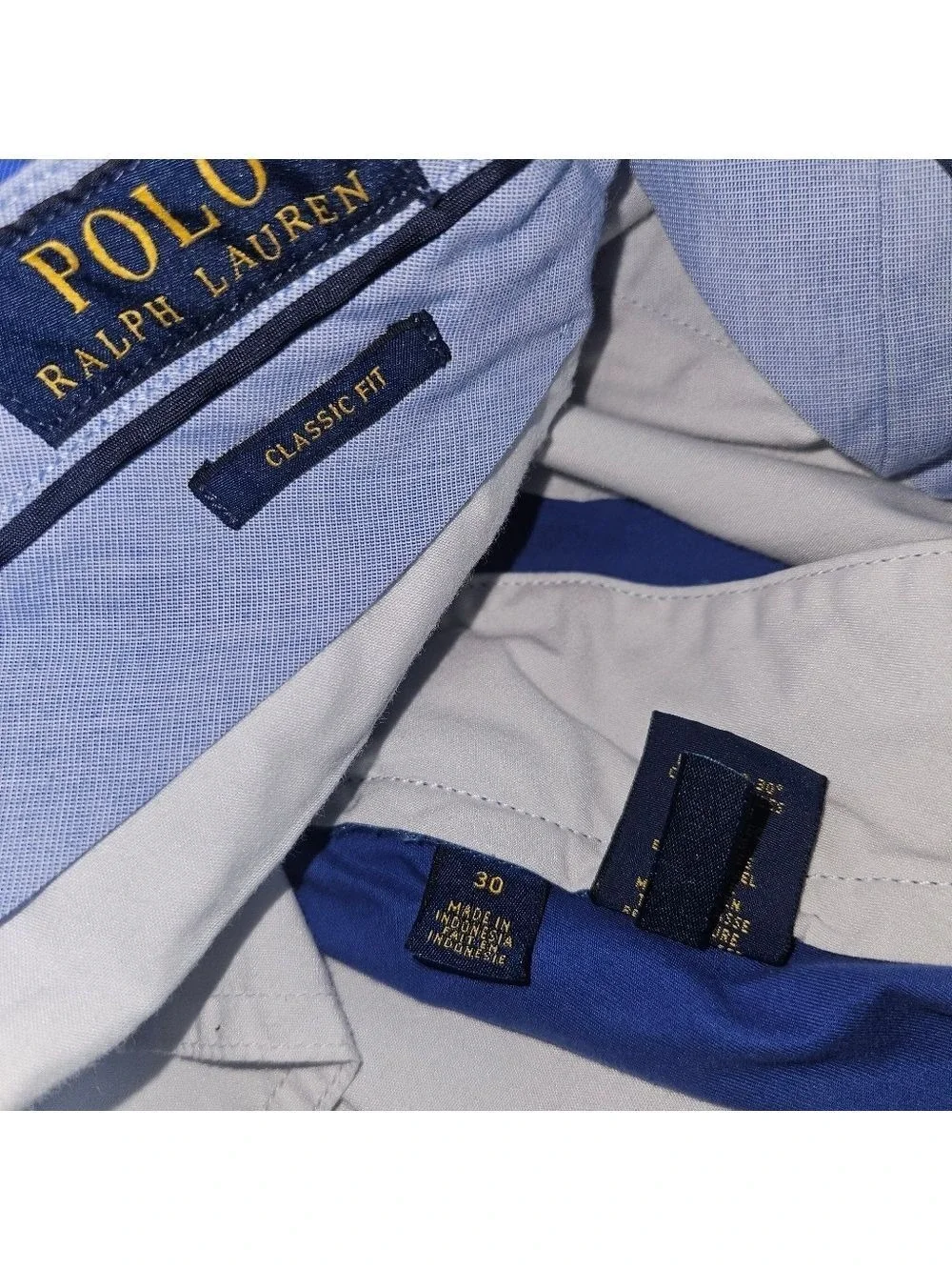 Polo Ralph Lauren Chino Classic Fit Shorts Blue 30W 9”